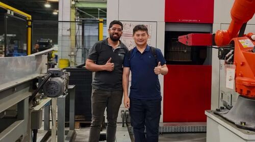 最新の企業ブログについて JUNHE® TDSP0500 6連プラネタリーコーティング機 ブラジルでの設置および試運転