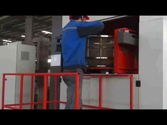 亜鉛フレークコーティング機 DST S800++ の手動ローディング